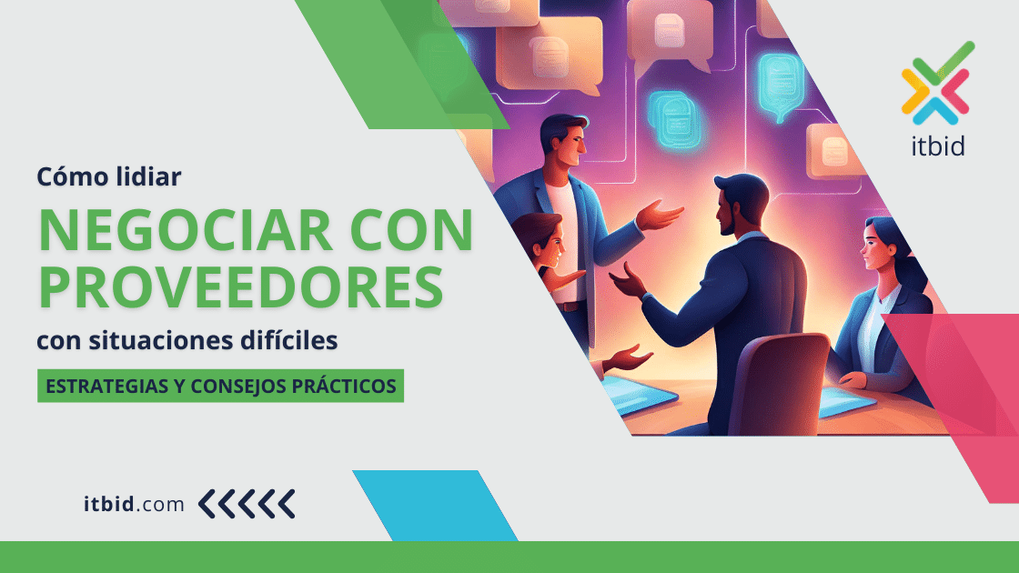 Negociar con proveedores - cómo lidiar con situaciones difíciles