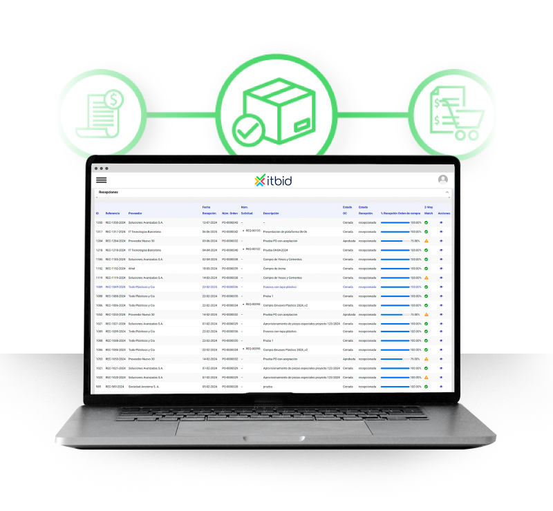 Gestión de pedidos y facturación
