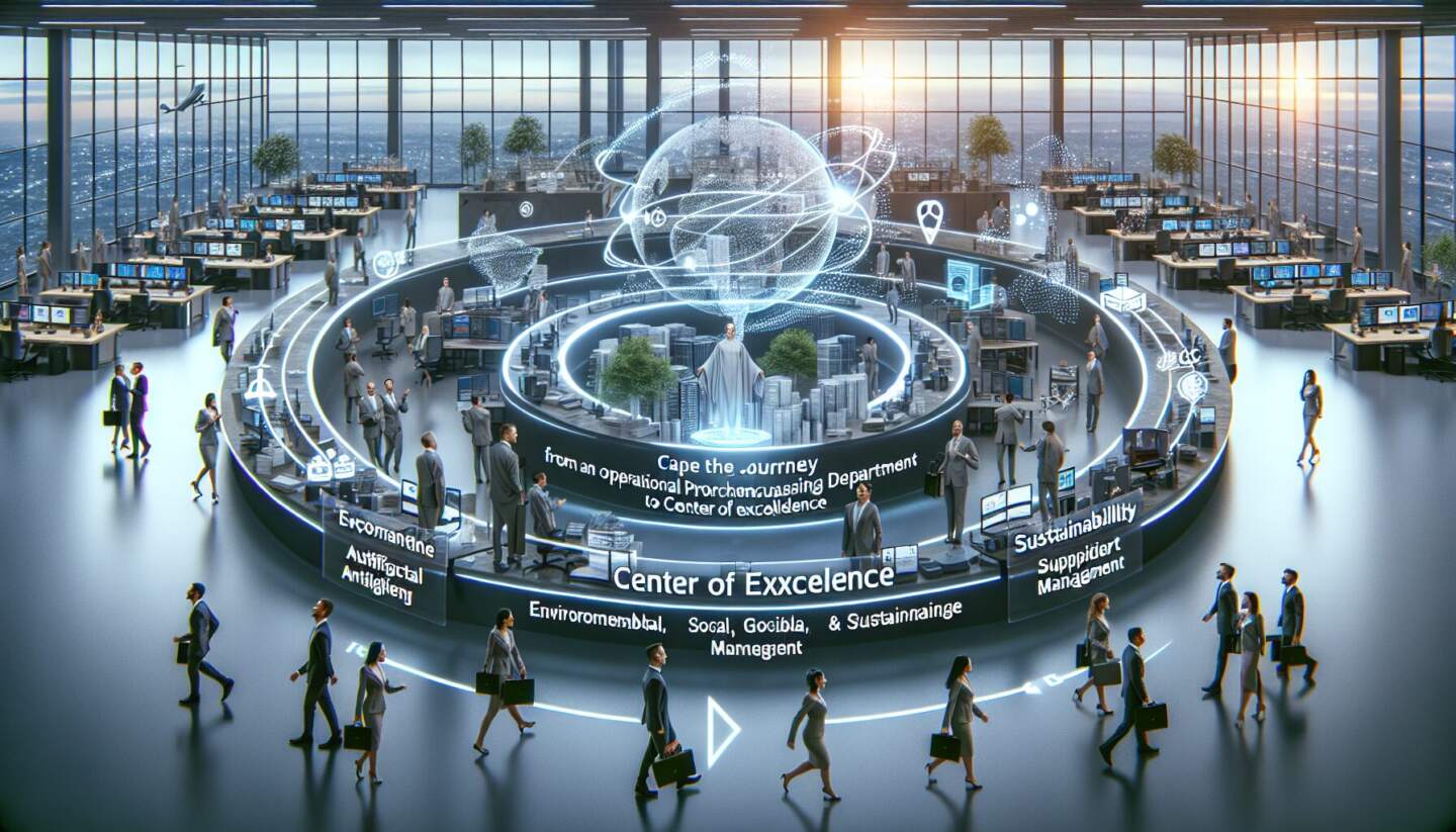 Cómo evolucionar de un departamento de compras operativo a un centro de excelencia