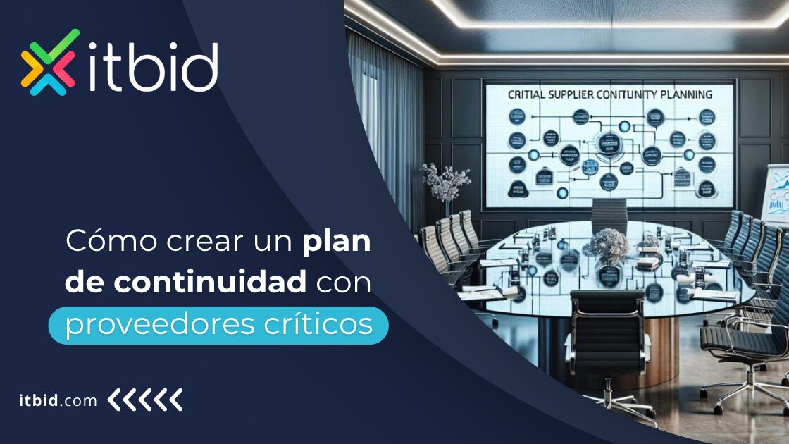 Cómo crear un plan de continuidad con proveedores críticos